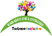 Cabañas Alojamiento Turismo Inclusivo Discapacidad Paraiso de Lourdes Villarrica Santiago Logo